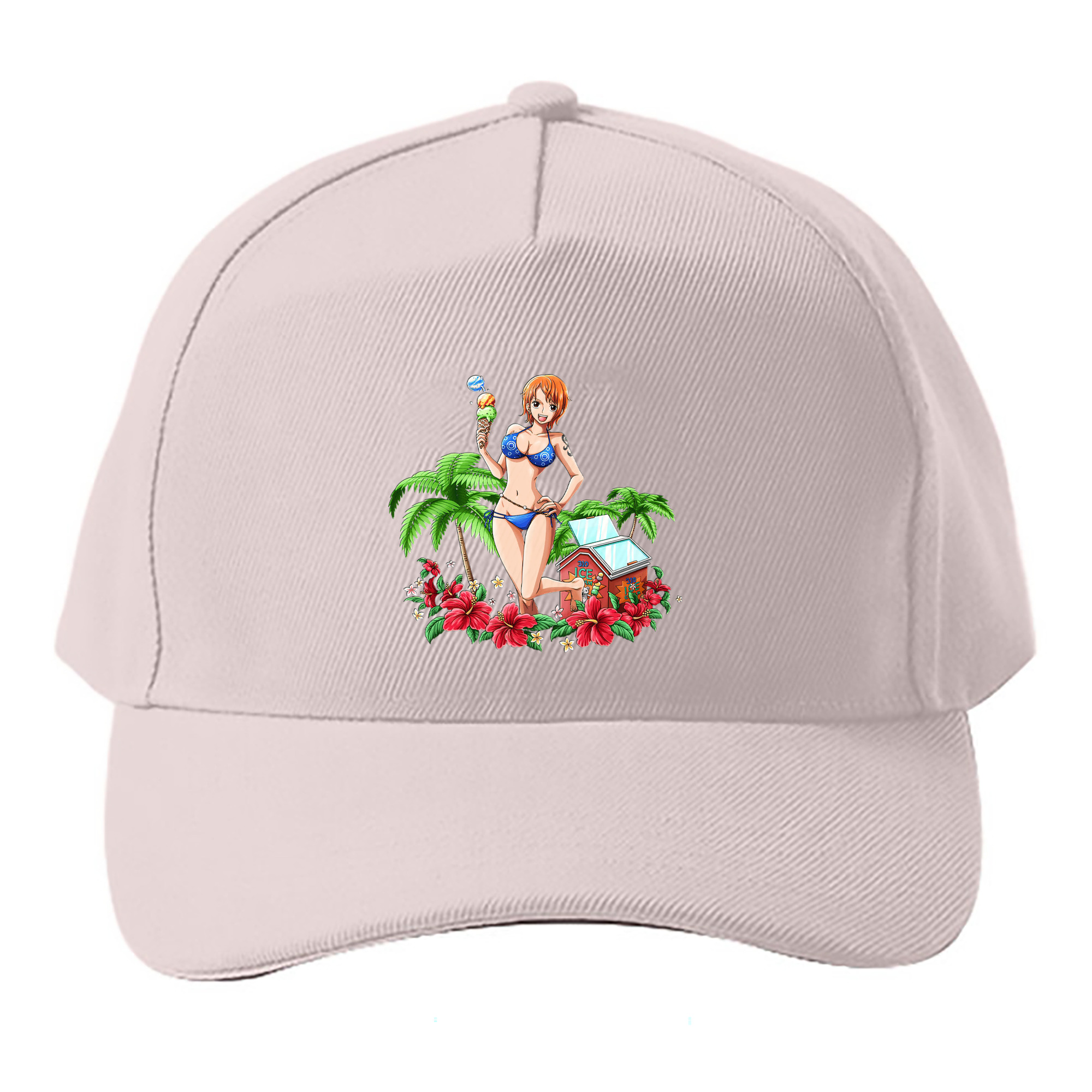 （画像用） ワンピース ナミ ONE PIECE Nami ベースボールキャップ 綿100％ 男女兼用 帽子 スポーツ
